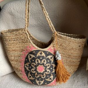 ANTIK KRAFT 100% Jute Boho Bag